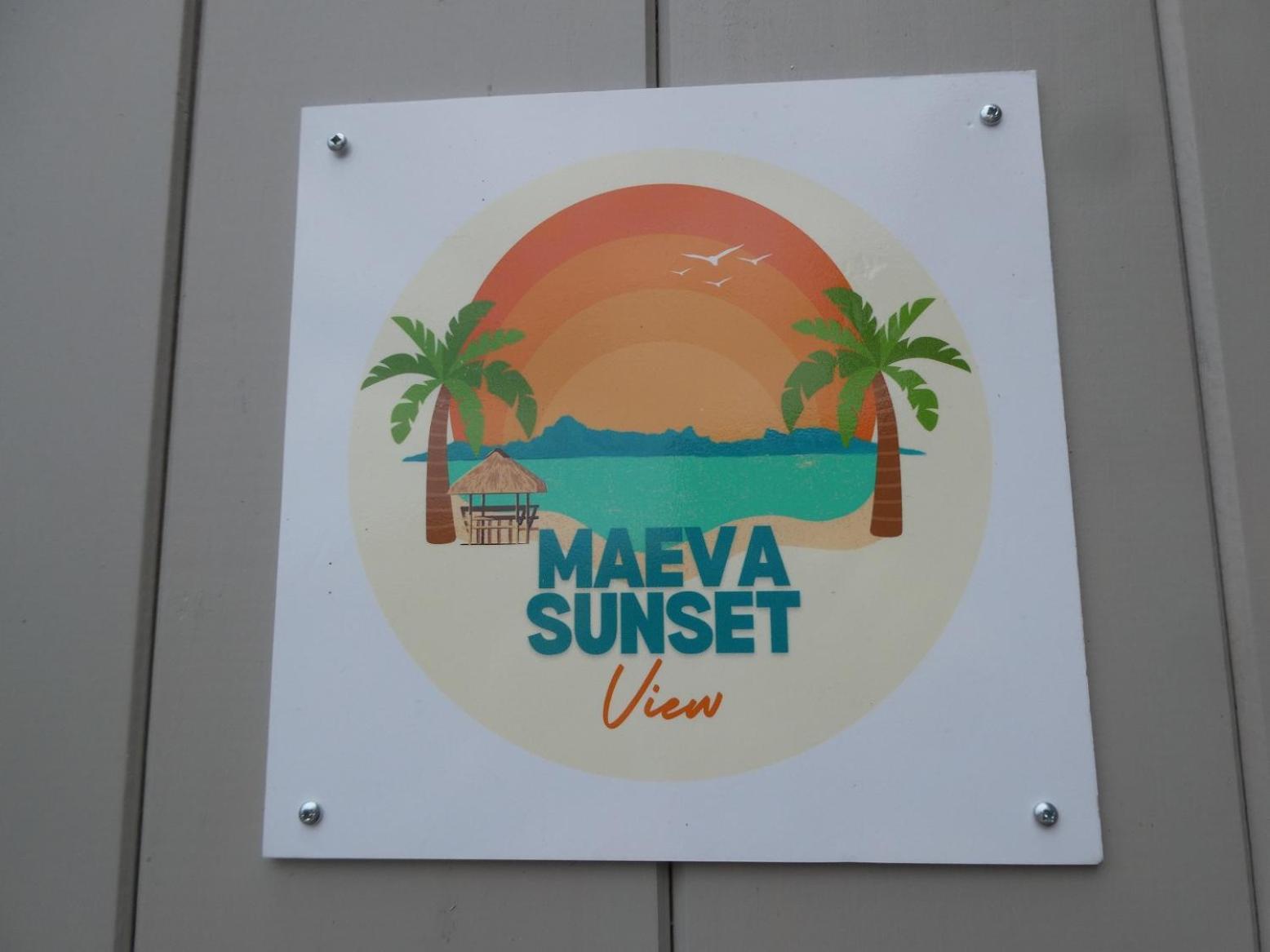 Maeva Sunset View Hotell Punaauia  Exteriör bild